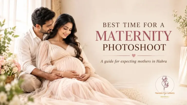 Expecting couple in an elegant maternity photoshoot in Habra by Mamma's Tiny Cubberry