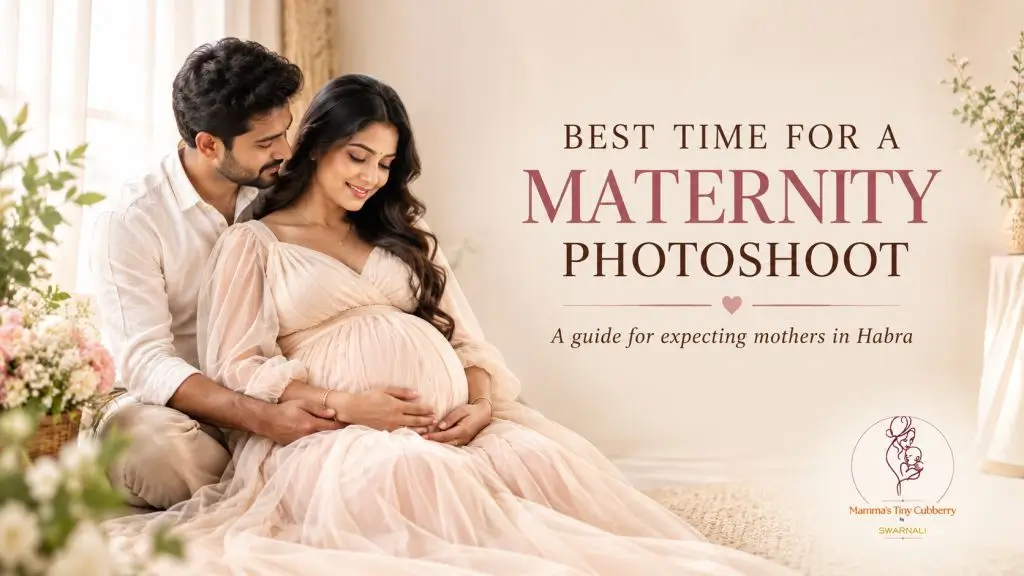 Expecting couple in an elegant maternity photoshoot in Habra by Mamma's Tiny Cubberry